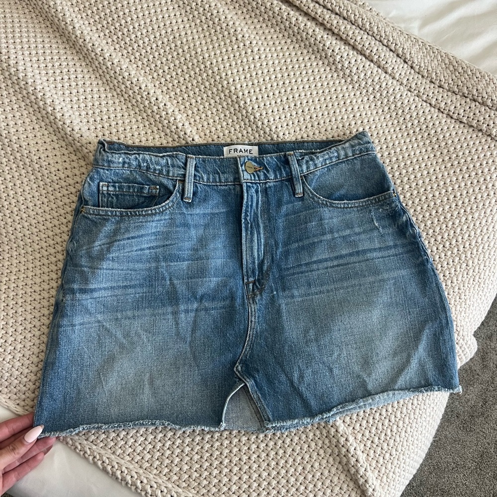 Frame Denim Blue skirt